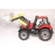 Model Traktor s radlicí - červený - 1:27