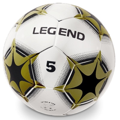 Fotbalový míč šitý Legend - zlatý