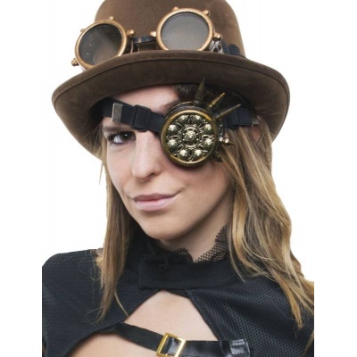 Brýle steampunk - monokl s ostny