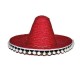 Sombrero - 35cm červené