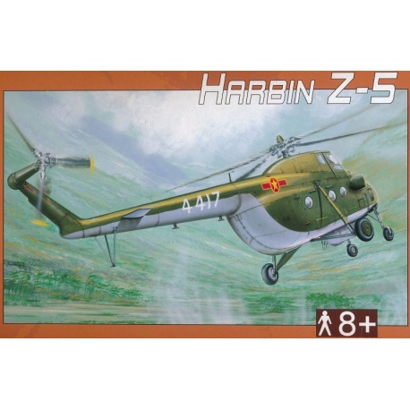 Vrtulník Harbin Z-5 1:72 Směr plastikový model ke slepení