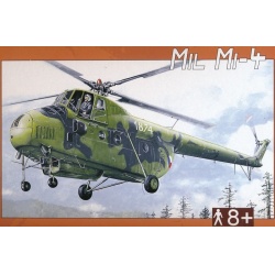 Vrtulník Mil Mi-4 1:72 Směr plastikový model ke slepení