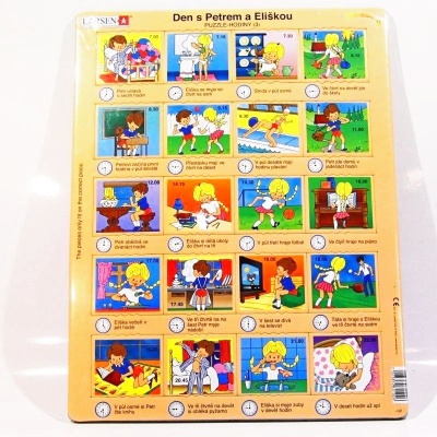 Puzzle Larsen - sada 3ks - Výuka hodin