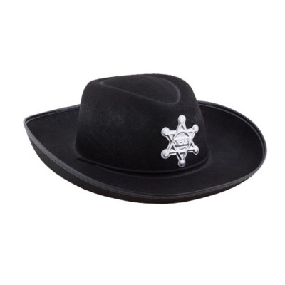 Kovbojský klobouk dětský černý