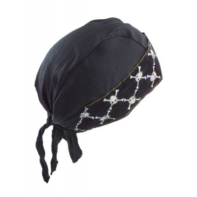 Pirátský šátek černý