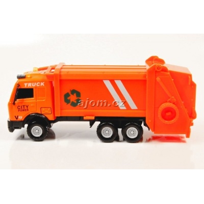Model nákladního auta Mondo Motors popelář - 1:64