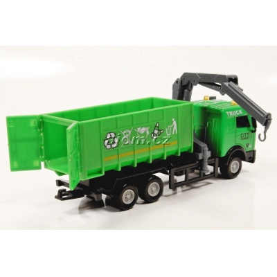 Model nákladního auta Mondo Motors kontejner na odpad - 1:64