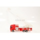 Model nákladního auta Mondo Motors hasiči žebřík - 1:64