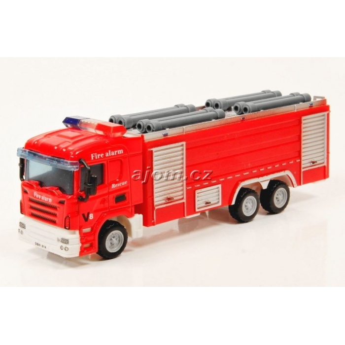 Model nákladního auta Mondo Motors hasiči - 1:64
