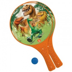 Pálky a míček plážový tenis Hodný dinosaurus