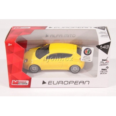 Alfa Mito model auta Mondo Motors 1:43