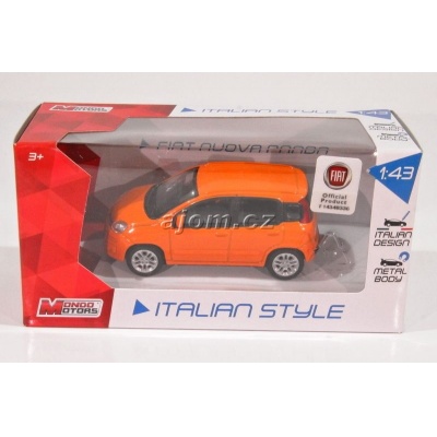 Fiat Nuova Panda model auta Mondo Motors 1:43