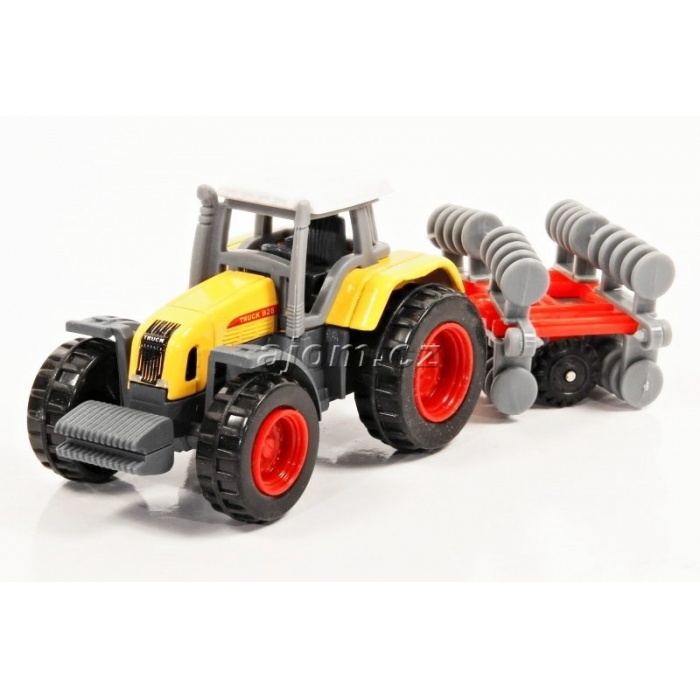 Model Traktor s vlečkou 02 - 1:72