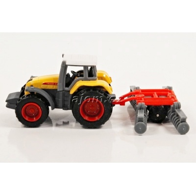 Model Traktor s vlečkou 02 - 1:72