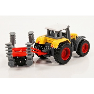 Model Traktor s vlečkou 02 - 1:72