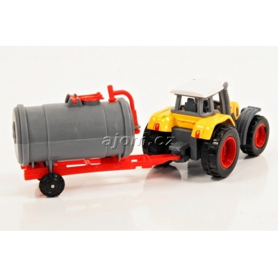Model Traktor s vlečkou 03 - 1:72