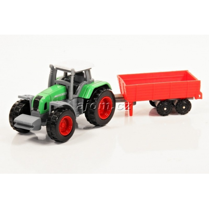 Model Traktor s vlečkou 04 - 1:72