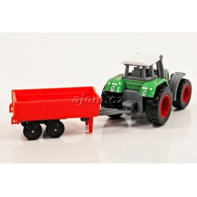 Model Traktor s vlečkou 04 - 1:72