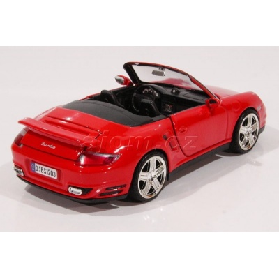 Porsche 911 Turbo Cabriolet model auta Mondo Motors 1:24