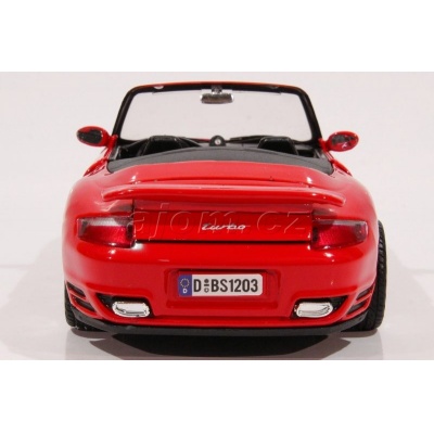 Porsche 911 Turbo Cabriolet model auta Mondo Motors 1:24