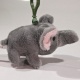 Plyšový přívěšek - klíčenka Slon