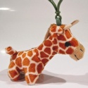 Plyšový přívěšek - klíčenka Žirafa