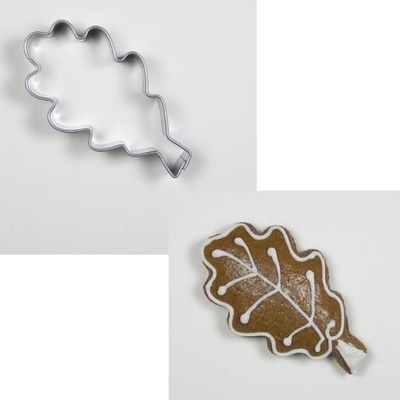 Vykrajovátko Dubový list 59 x 30 mm