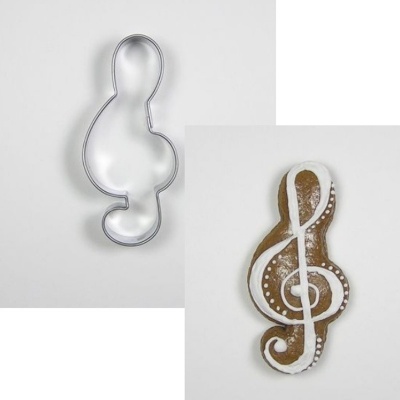 Vykrajovátko Houslový klíč 68 x 30 mm