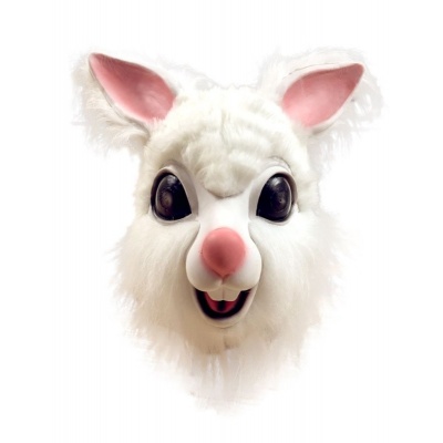 Gumová maska králík