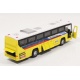 Kovový model autobus se světlem a zvukem 18,5cm žlutý