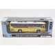 Kovový model autobus se světlem a zvukem 18,5cm žlutý