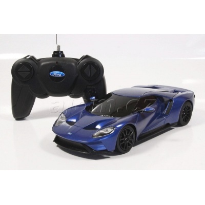 RC model Ford GT auto na dálkové ovládání 1:24 modrý