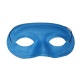 Škraboška maska látková modrá