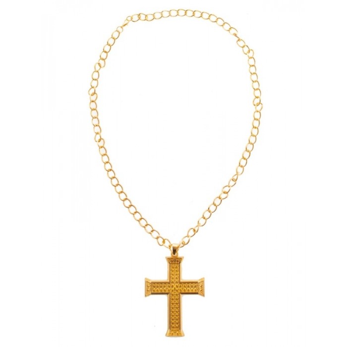 Náhrdelník - kříž zlatý
