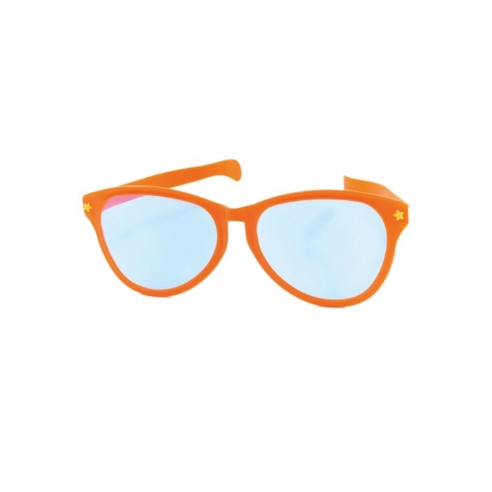 Jumbo maxi brýle 27cm oranžové