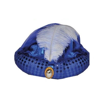 Turban modrý