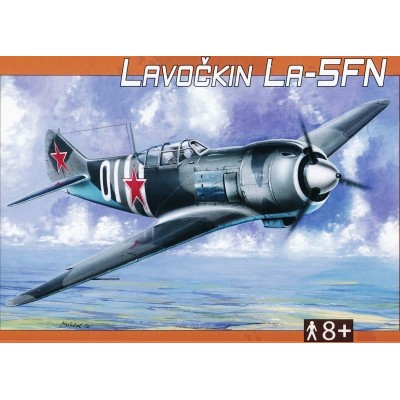 Směr plastikový model letadla ke slepení Lavočkin La-5FN 1:72