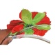 Spona havaj - růžové květy 12cm