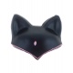Čelenka kočka - uši s kamínky růžové
