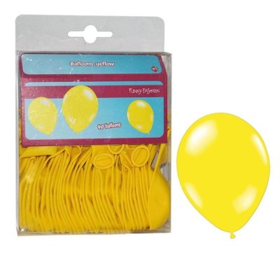 Balónky žluté - 40ks