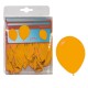 Balónky oranžové - 40ks