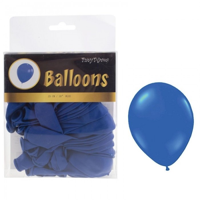Balónky modré - 40ks