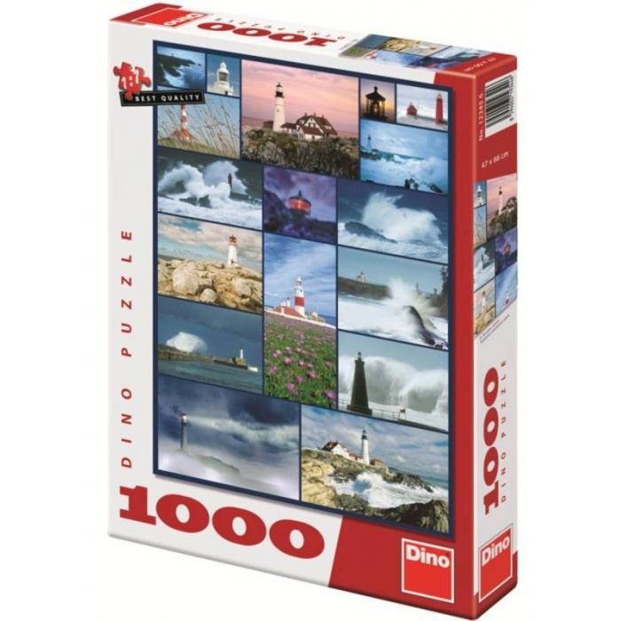 Puzzle DINO Majáky - 1000 dílků