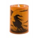 Svíčka LED Halloween čarodějnice 11cm