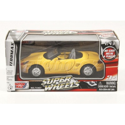 Porsche Boxster model auta MotorMax 1:43