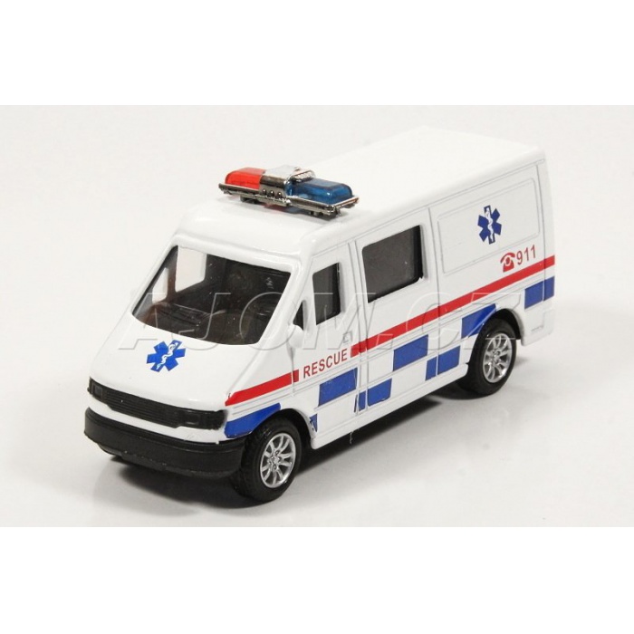 Kovová dodávka Ambulance