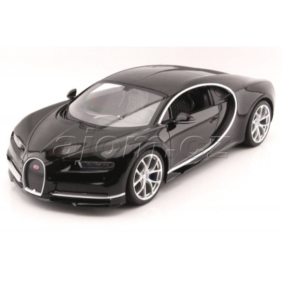 RC model Bugatti Chiron černé auto na dálkové ovládání 1:14