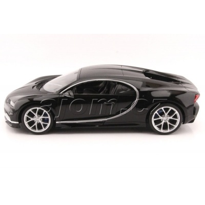 RC model Bugatti Chiron černé auto na dálkové ovládání 1:14