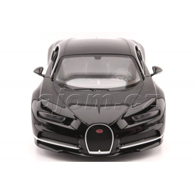 RC model Bugatti Chiron černé auto na dálkové ovládání 1:14