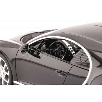 RC model Bugatti Chiron černé auto na dálkové ovládání 1:14